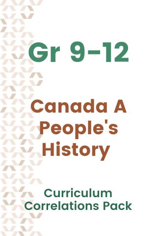 Canada A People's History Gr. 9 Correlations Pack